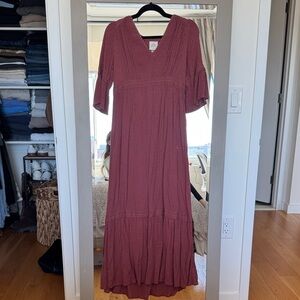 Mauve Maxi Dress